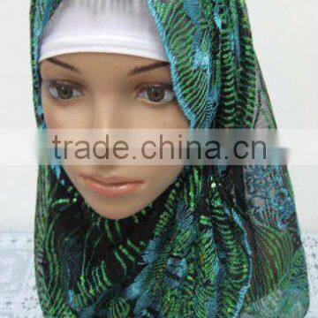 PLS012 Fashionable scarf ladies paillette scarf