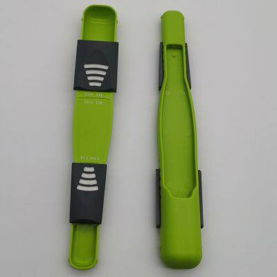 Double End Scale Spoon Adjustable Quantitative 9 Stalls Measuring Spoon Baking Seasoning Scales Metering Measuring Dry and Semi-Liquid Ingredients Tools & Scales for Kitchen Baking Coffee Sugar Salt Powder photo-2