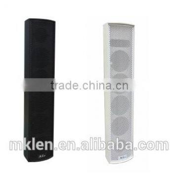 Trade assurance, Aluminum enclosure, passive column loudspeaker, pro audio