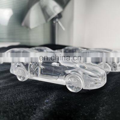 CNC Model Transparent Service Acrylic Car Model Plastic Cnc Machining Acrylic PMMA Machining 3D Printing Clear Service photo-4