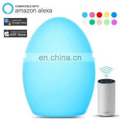 WiFi smart atmosphere lamp voice control mobile app control RGB color smart lamp