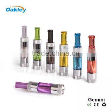 Original e cigarette gemini clearomizer, dual coil gemini