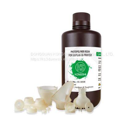 3D UV Resin With Low Shrinkage For Industry Parts Similar ABS Resin