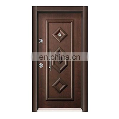 High quality steel wooden armored door steel security door for sale