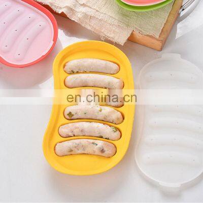 Kitchen Utensils DIY Silicone Sausage Ham Mold Baby Food Accessories photo-2