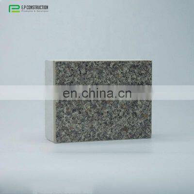 Eco-Friendly Insulated Waterproof Eps Exterior Wall Insulation Decorative Integrated Panel Board