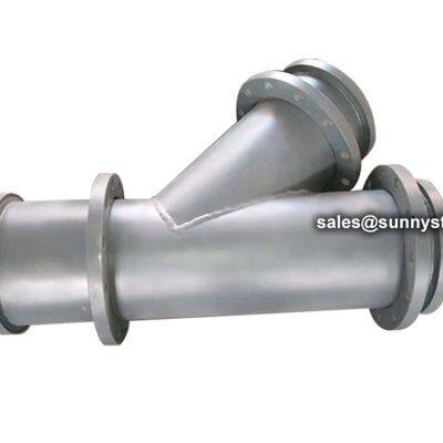 Cast Basalt Lined Steel Special Shape Pipe