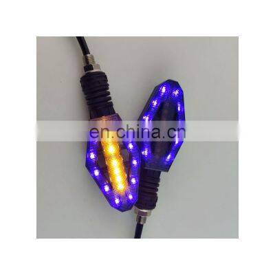 BLUE Light Flash Tail Indicators Moto Motorbike LED INDICATOR SIGNAL LIGHTS FOR MOTORCYCLE OL6005