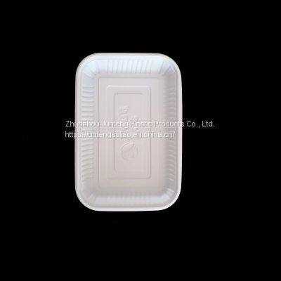 Hinged Lid Clamshell to go Disposable Food Container Lunch Box 1880ml for Burger photo-5