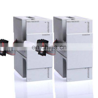 Low cost plc controller mitsubishi FX5U series plc FX5-16EX-ES expansion module plc programming services