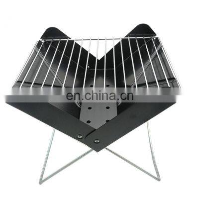 Flat Packed Firepit Factory OEM Portable Pop-Up Foldable Fire Pit
