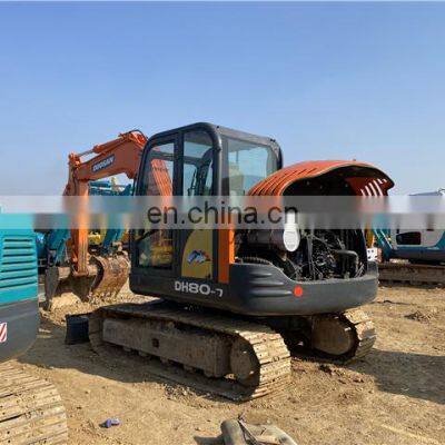 Second hand doosan dh80 excavator mini doosan excavator dh200-7 dh225-7 dh300-7