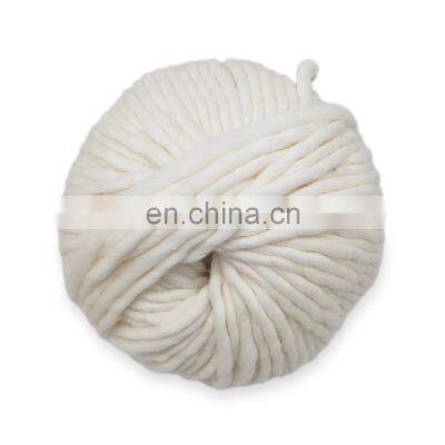 Factory wholesale best selling 100% chunky merino wool yarn for knitting scarf