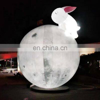 Advertising Inflatables Led Inflatable Planet Moon Ball for Holiday Decoration photo-2