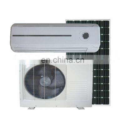 SAA ROHS SAA Certification Inverter 12000Btu 48V DC Wall Mounted On Grid Air Conditioner Split Solar Panel