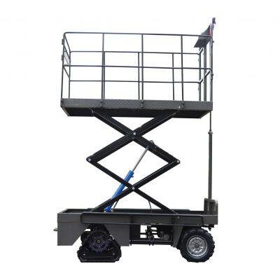 greenhouse hydraulic scissor lift  work platform