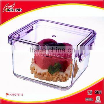 Fruit salad storage container pp food container crisper