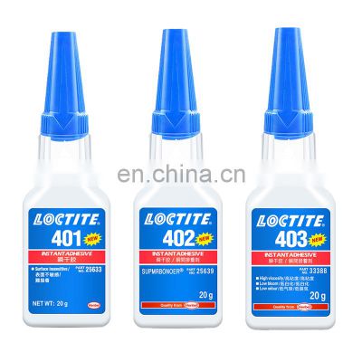 20ml Loctiter Super Glue Type 401 402 403 Repairing Glue Instant Adhesive Self-Adhesive