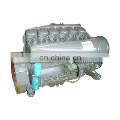 high performance 100hp SCDC 4 strokes 6 cylinders air cooling marine diesel engine F6L912