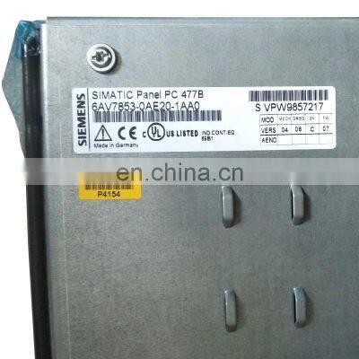 Siemens SIMATIC Panel PC 477B 15-inch Color Touch Screen 6AV7853-0AE20-1AA0 photo-2