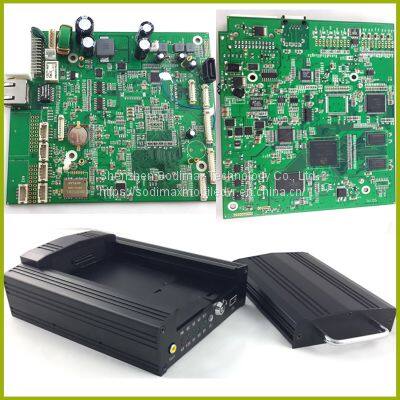 4G Video Vehicle DVR Recorder Free Player 4CH Realtime GPS Tracking Basic Model Mobile DVR photo-4