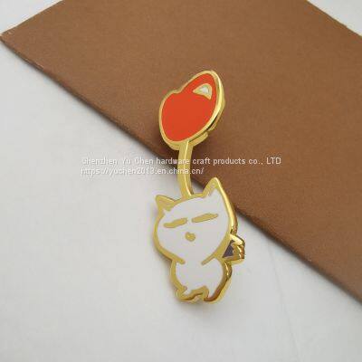 Cute custom design metal badges