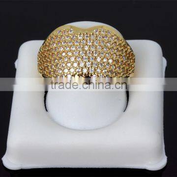 Sexy Women Lip Design Banquet Jewelry Fashion Pave Setting Cubic Zirconia Finger Ring photo-3