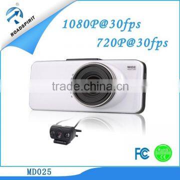 5Mega COMS Full HD 1080P 2.7'' TFT screen Car DVR camera Support G-sensor With Good Night Video with car Lamps