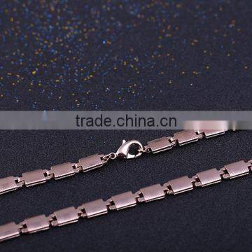 Popular Directly Yiwu Jewelry Factory Gold Plated Chain Necklace For Mens photo-6