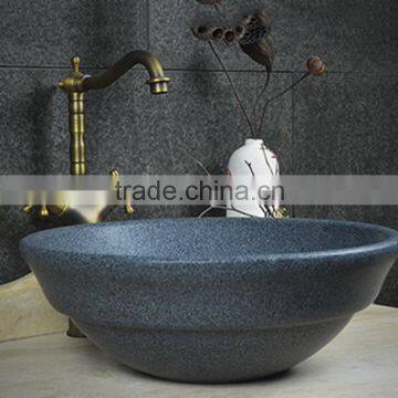 Cheap Supply Indoor Polished Granite Bathroom Sink photo-2