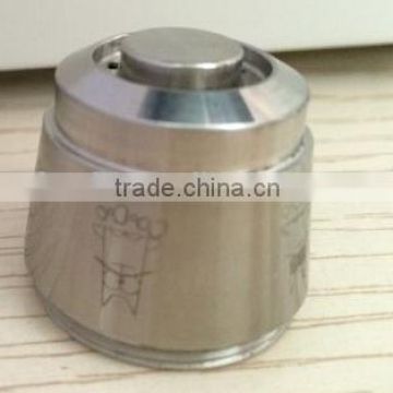 refillable stainless steel empty coffee capsule with logo