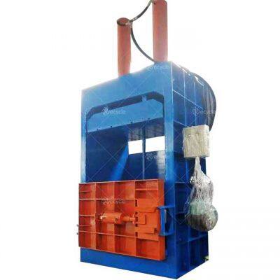 Semi Automatic Vertical Scrap Baler Hydraulic Baling Press Machine Cardboard Plastic Baler Machine photo-4