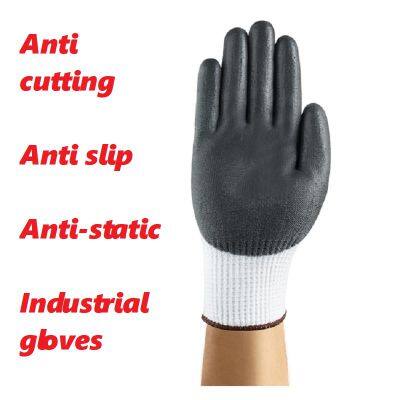Guantes industriales antidededores, antideslizantes y antiestáticos