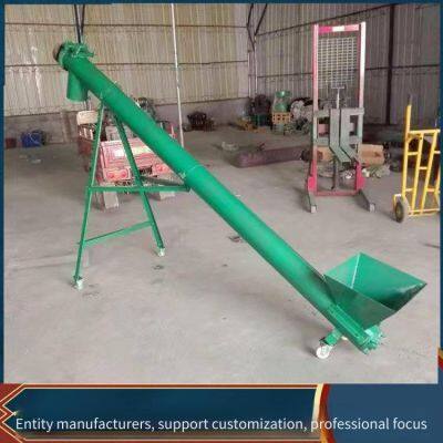 6-meter-long Inclined Material Lifting Machine, Auger Twin-shaft Conveyor, Tl219 Tube Mixing Tank Automatic Feeding Machine