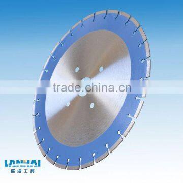 High-frequency welded diamond cutting disc