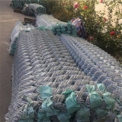 Chain Link Fence With Hot-Dip Galvanized Coating for Corrosion Resistance