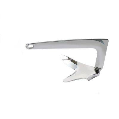 Heavy Duty Marine Grade Polished 316 Stainless Steel Bruce Style Claw Force Boat Anchor photo-3