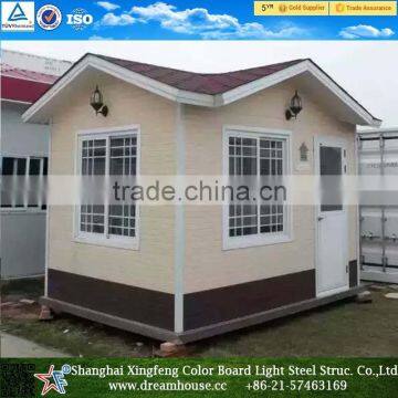 easy-installed prefab house in park,High quality prefabricated Garden house ,low prices Garden prefab kits