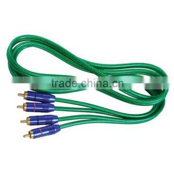 Haiyan Huxi Wholesale Alibaba Microphone Plug Optical Fiber Cable With Rca Connector Plug