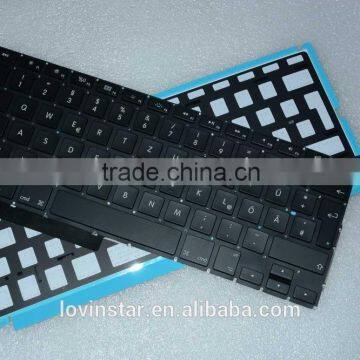 Germany keyboard Replacement LED Backlight For Macbook Pro A1286 2008-2012