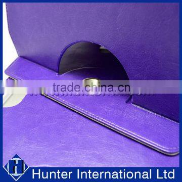 Purple Colour 3 Hole Tablet Case For IPad Pro photo-6