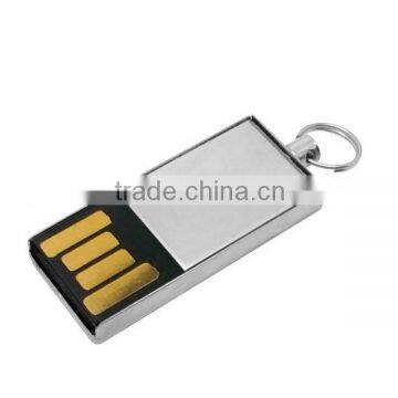 Laser Logo, full capacity slim USB memory disk