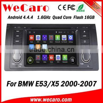 Wecaro WC-BW7018 Android 4.4.4 car dvd player for BMW E53 X5 2000 - 2007 with radio 3G wifi playstore