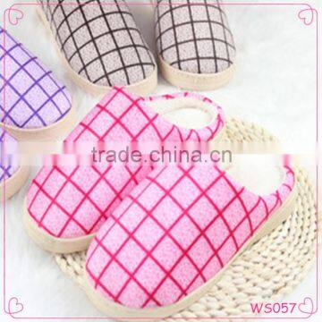 2015 korea style couples slipper outdoor indoor cotton slippers Soft bottom anti-slip slippers