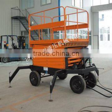 Towable Hydraulic Outdoor Lift Platform