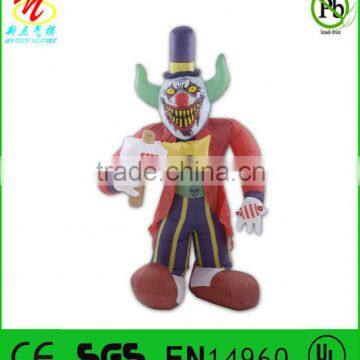 Inflatable cartoon character inflatable creepy clown