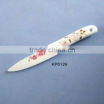 ceramic knife the ceramic blade with firing decoration elegant and popular best knife for chef