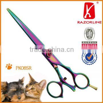 PK085P SUS440C Pet scissor TIJERAS DE MASCOTA