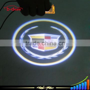 B-deals Car Led Ghost Shadow Flash Light projector lacer logo light for escalade