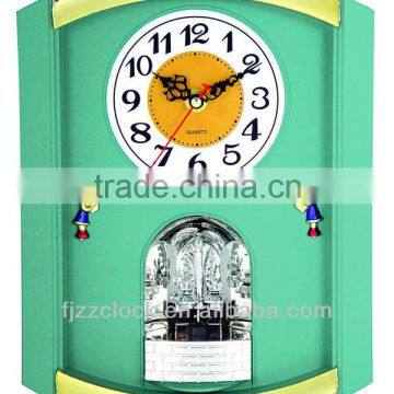 Rotating Square Clock